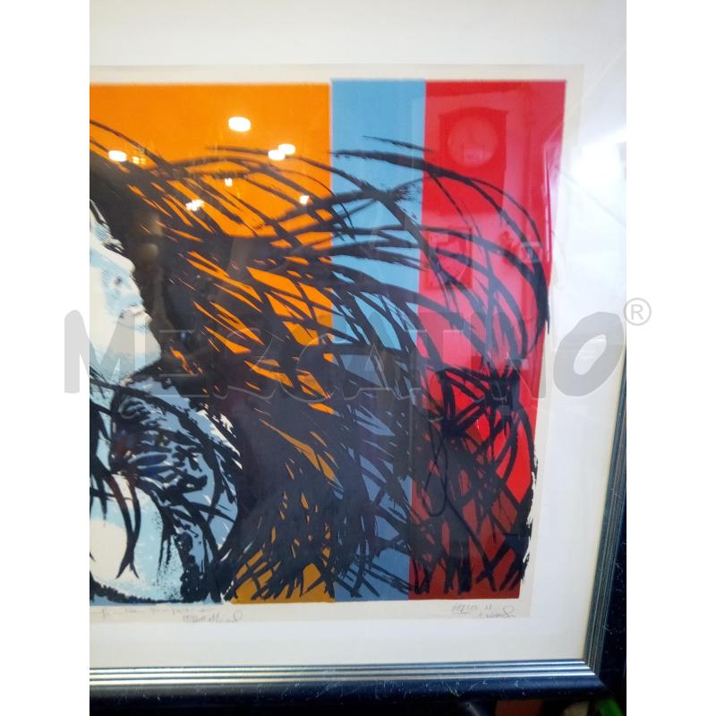 QUADRO PDA VOLTO DONNA CAPELLI LUNGHI  | Mercatino dell'Usato Roma porta maggiore 2