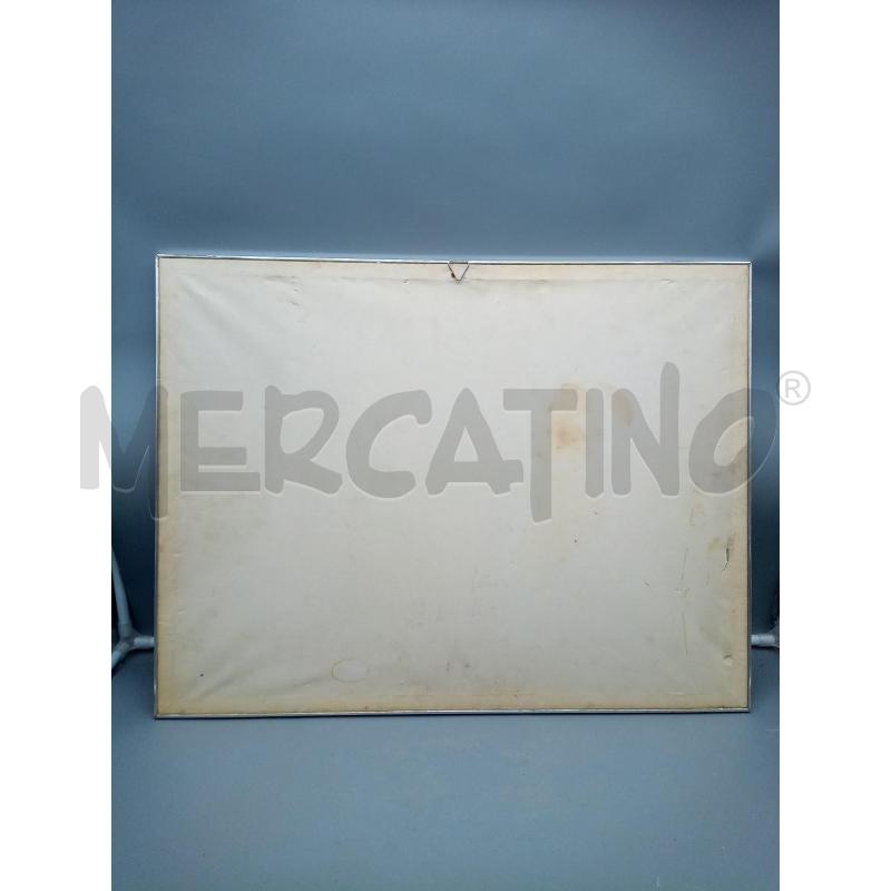QUADRO PENNARELLO PULCINELLI ARGENTATI | Mercatino dell'Usato Roma porta maggiore 4