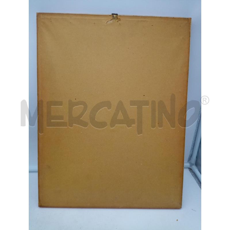 QUADRO PENNARELLO STATUA FONDO ROSSO | Mercatino dell'Usato Roma porta maggiore 5