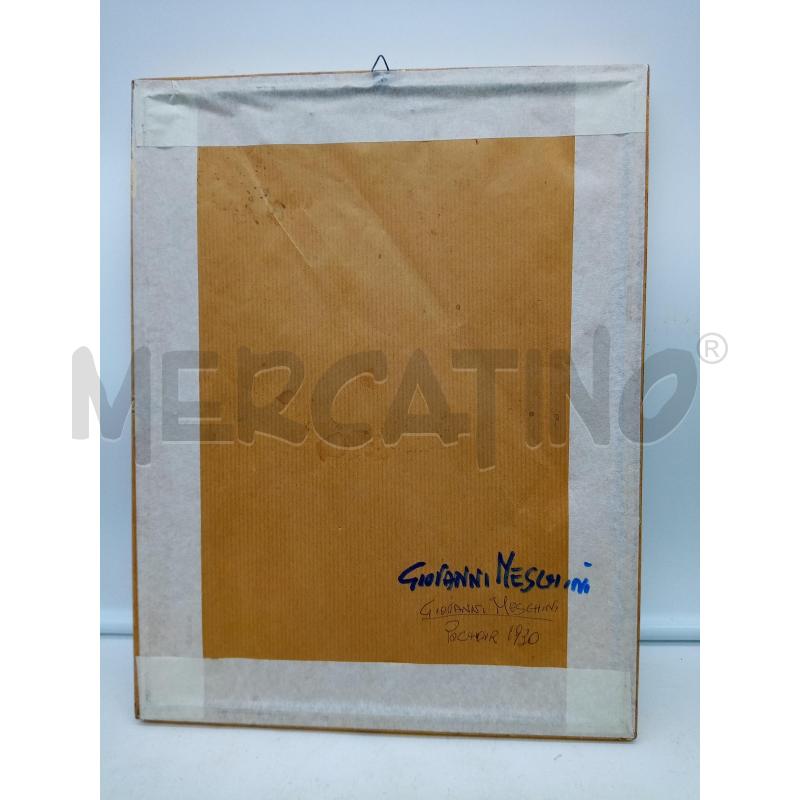 QUADRO POCHOIR FIORI LILLA | Mercatino dell'Usato Roma porta maggiore 3