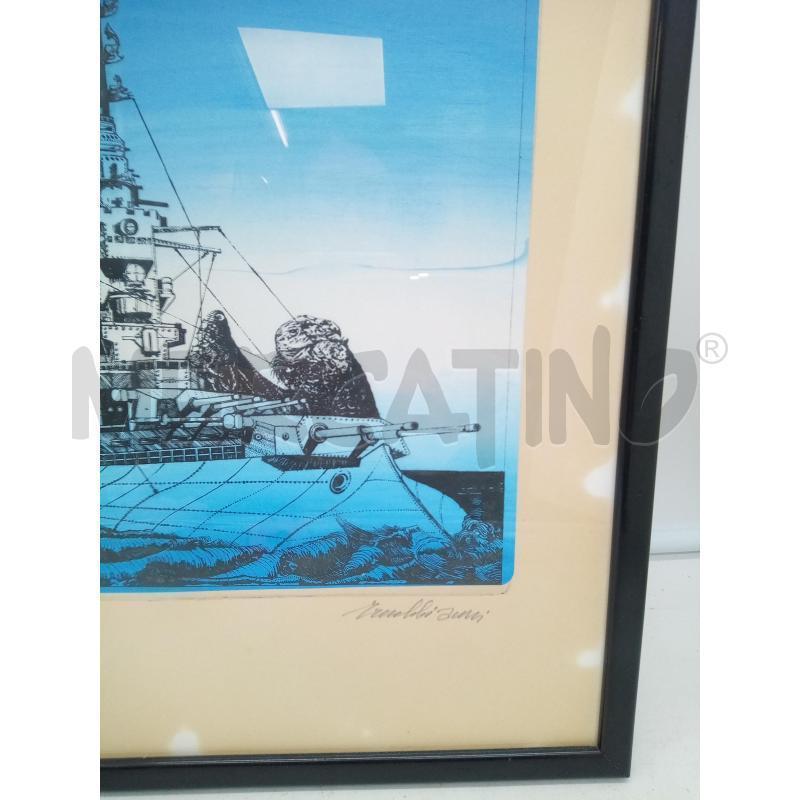 QUADRO PROVA D AUTORE AVVISO AI NAVIGANTI  | Mercatino dell'Usato Roma porta maggiore 3