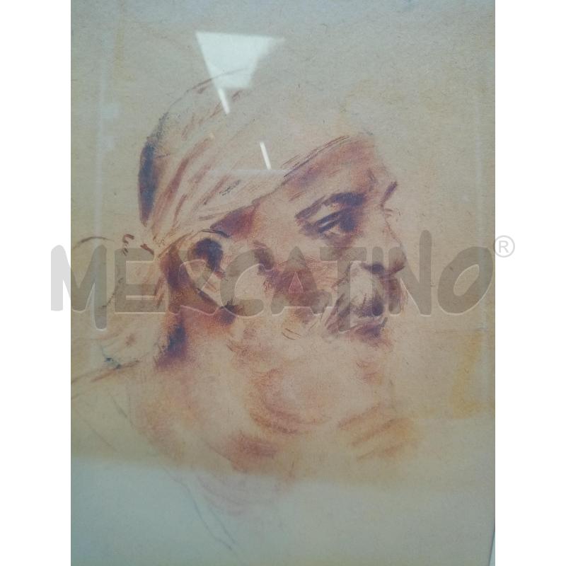 QUADRO SANGUIGNA VOLTO CORSARO | Mercatino dell'Usato Roma porta maggiore 2