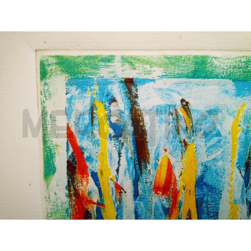 QUADRO SERIGRAFIA CAMPO DI GRANO   | Mercatino dell'Usato Roma porta maggiore 5