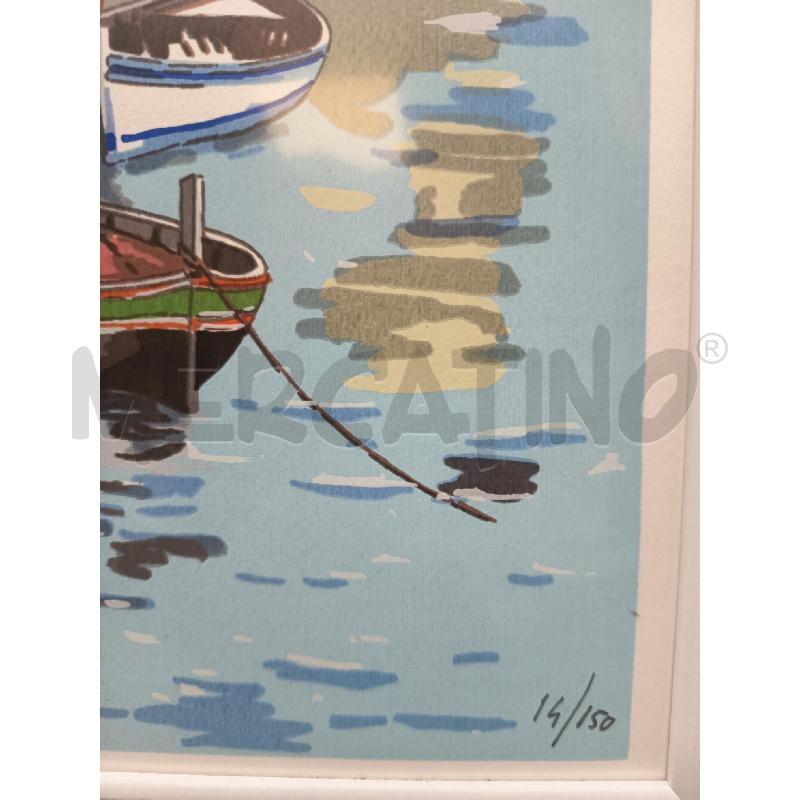 QUADRO SERIGRAFIA CEFALÙ | Mercatino dell'Usato Roma porta maggiore 4
