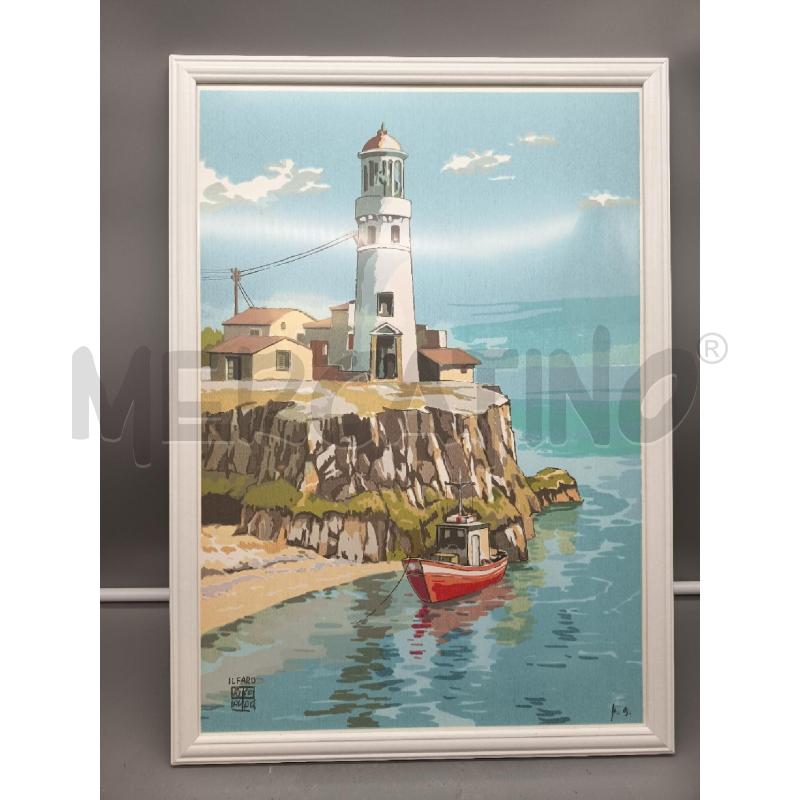 QUADRO SERIGRAFIA FARO | Mercatino dell'Usato Roma porta maggiore 1