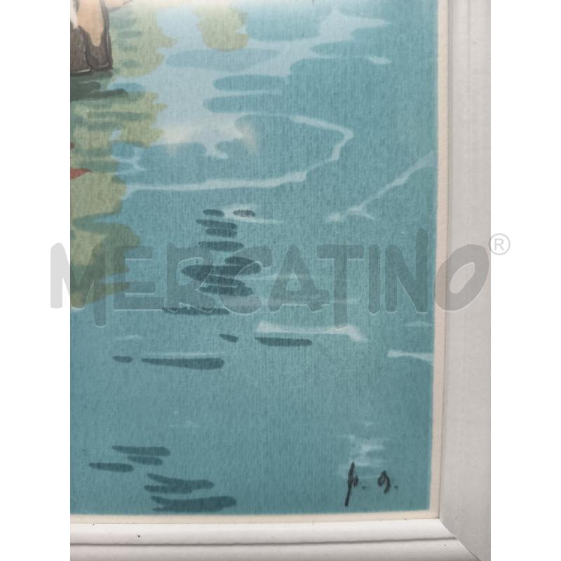 QUADRO SERIGRAFIA FARO | Mercatino dell'Usato Roma porta maggiore 2
