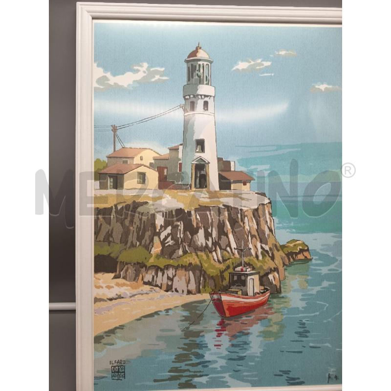 QUADRO SERIGRAFIA FARO | Mercatino dell'Usato Roma porta maggiore 3