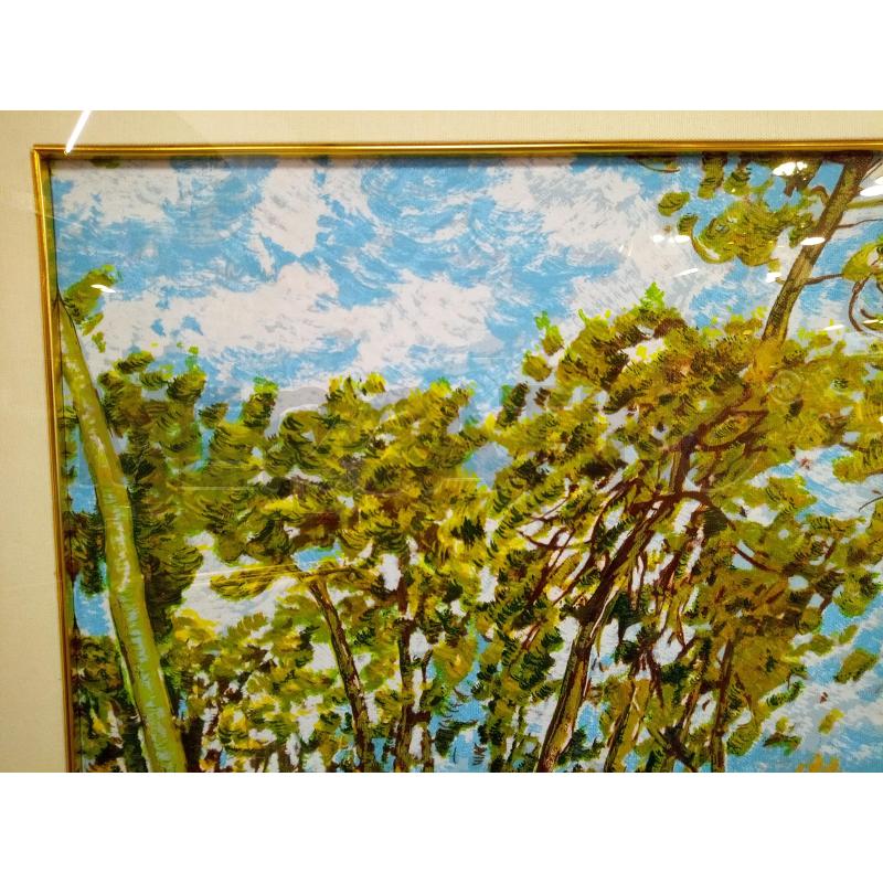 QUADRO SERIGRAFIA GINESTRE A S.LUIGI  | Mercatino dell'Usato Roma porta maggiore 4