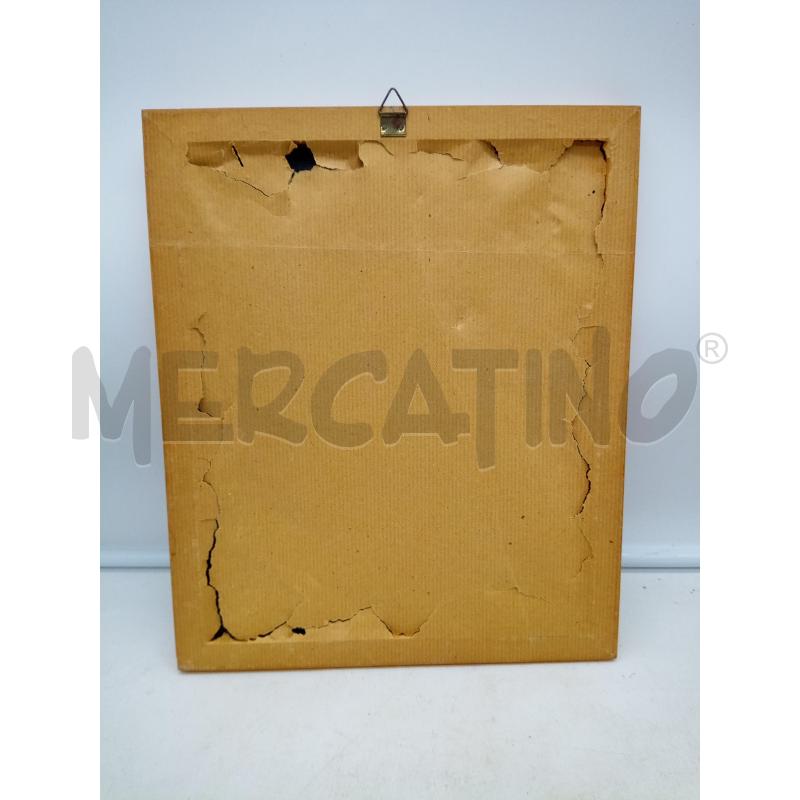 QUADRO SERIGRAFIA SU RAME VOLTO ASTRATTO | Mercatino dell'Usato Roma porta maggiore 4