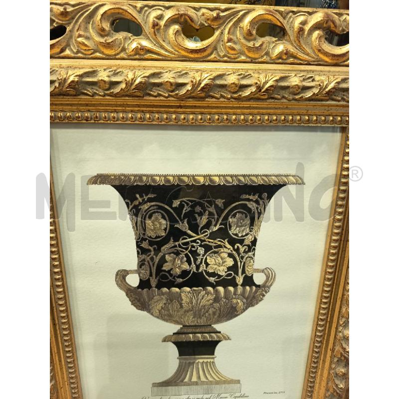 QUADRO STAMPA VASO ANTICO FLOREALE | Mercatino dell'Usato Roma porta maggiore 4
