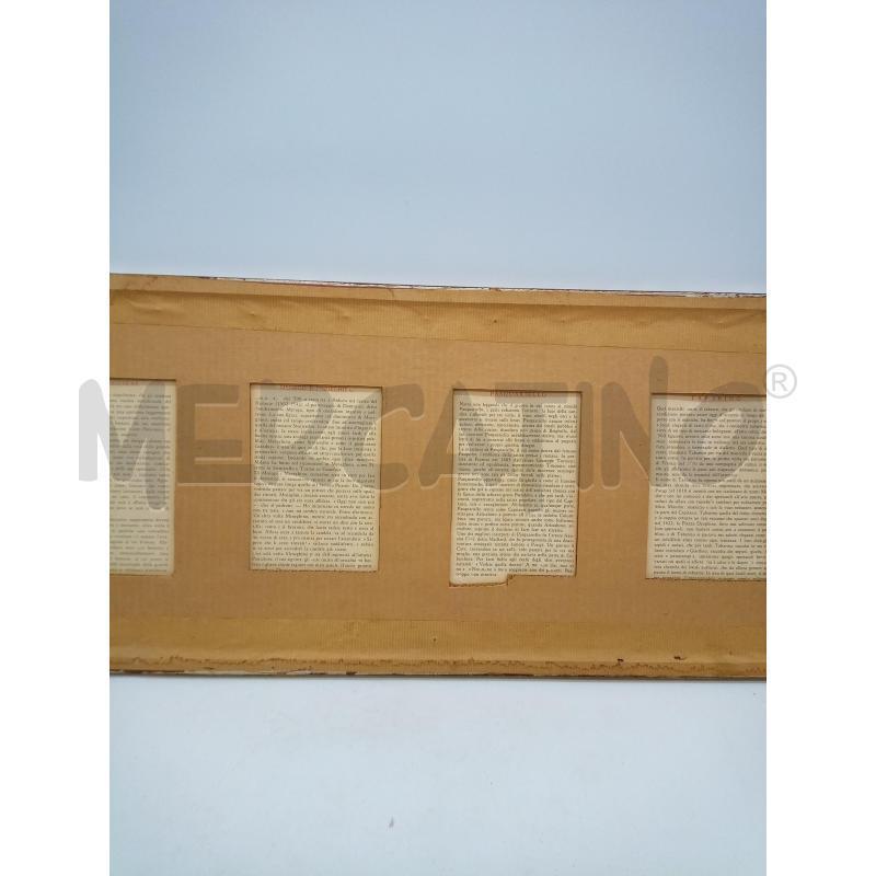 QUADRO STAMPE MASCEHRE CON DESCRIZIONE  | Mercatino dell'Usato Roma porta maggiore 5