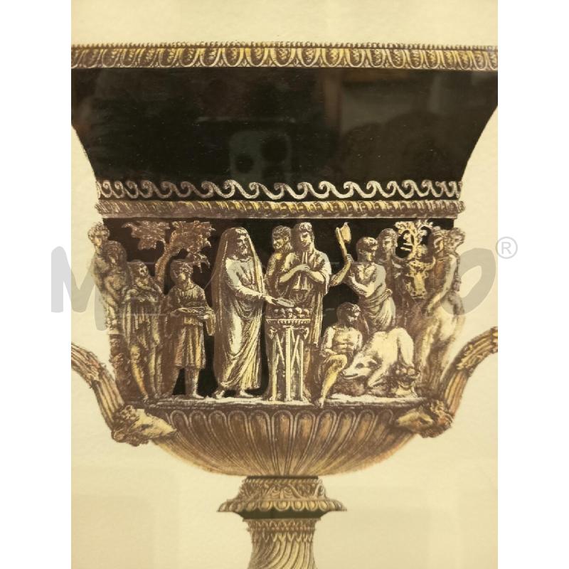 QUADRO STMPA VASO ANTICO FIGURE RILIEVO | Mercatino dell'Usato Roma porta maggiore 4