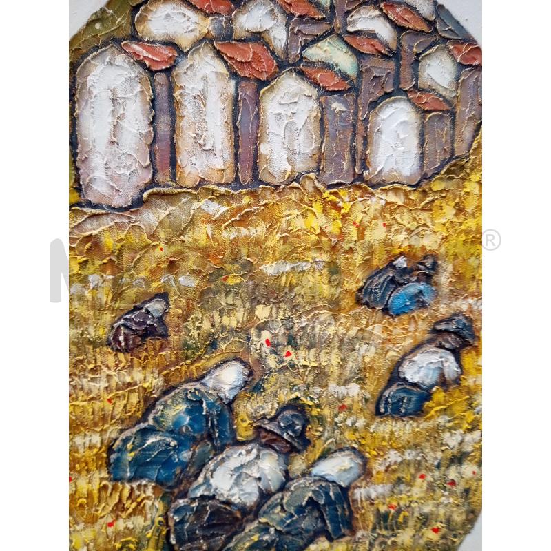 QUADRO STUCCO MATERICO SPIGOLATRICI  | Mercatino dell'Usato Roma porta maggiore 4