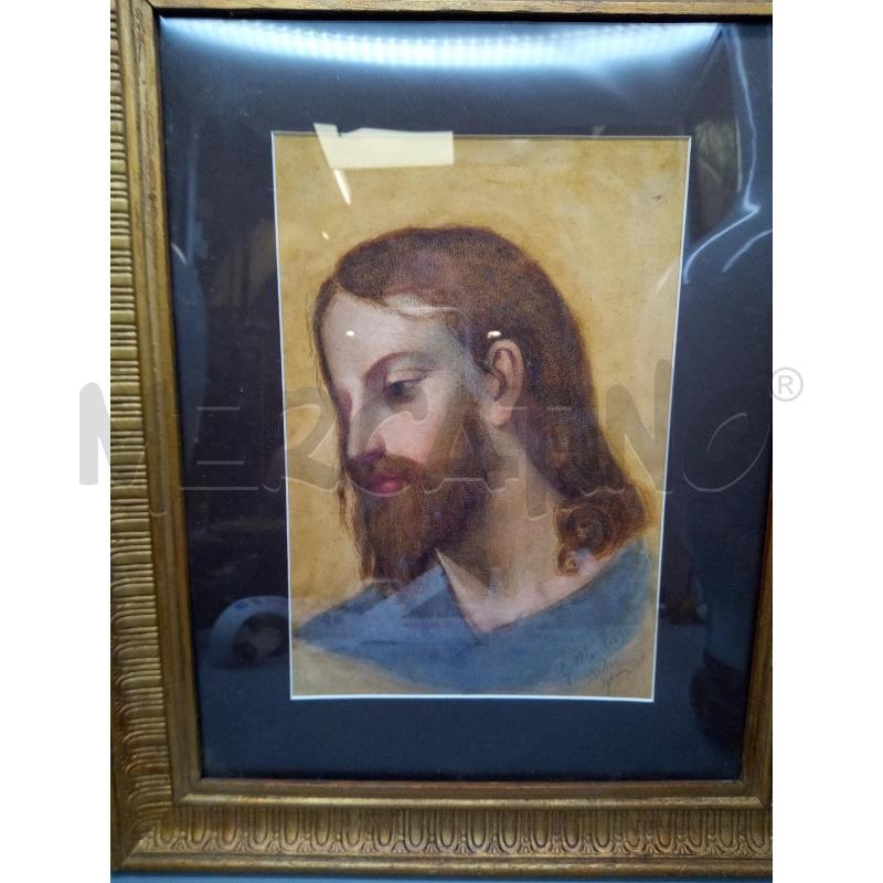 QUADRO STUDIO VOLTO CRISTO  | Mercatino dell'Usato Roma porta maggiore 1