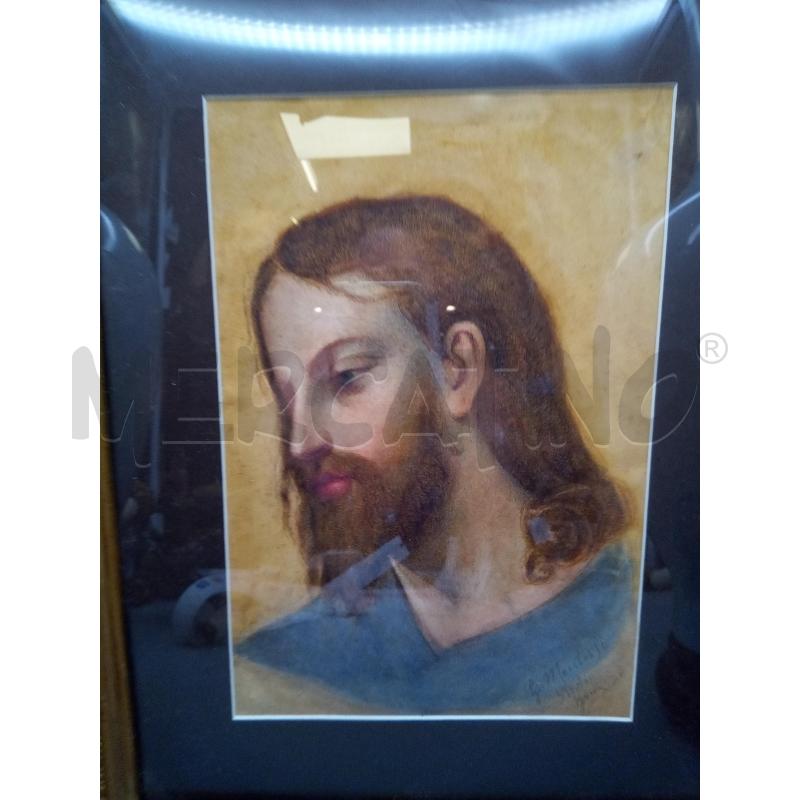 QUADRO STUDIO VOLTO CRISTO  | Mercatino dell'Usato Roma porta maggiore 2