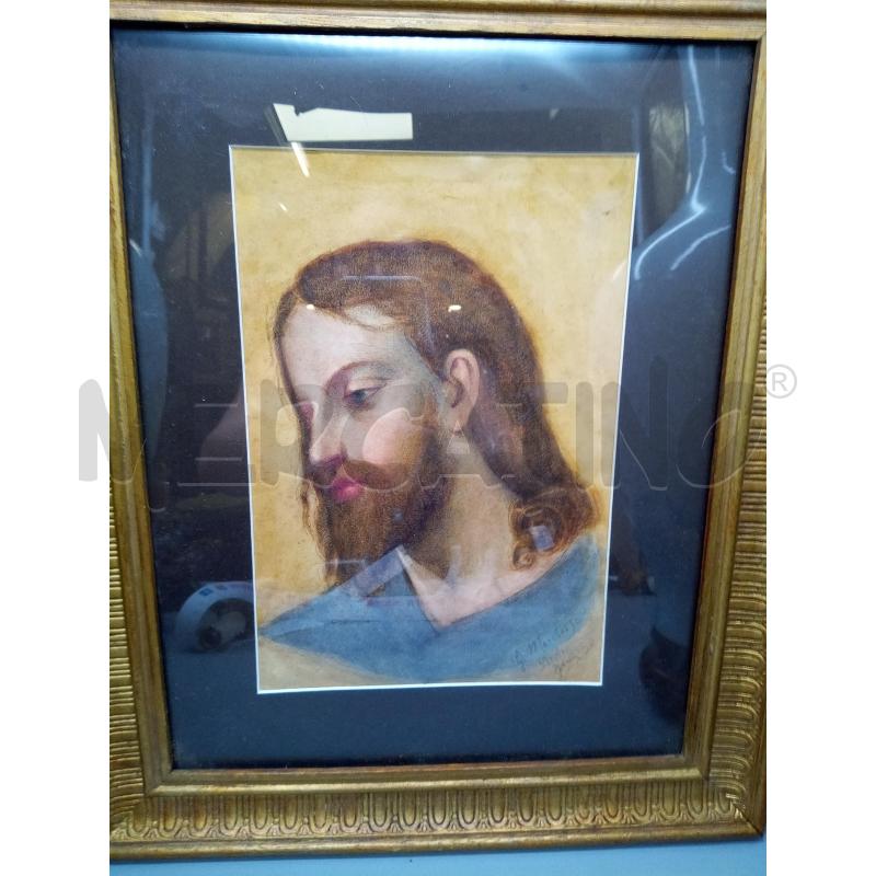 QUADRO STUDIO VOLTO CRISTO  | Mercatino dell'Usato Roma porta maggiore 3