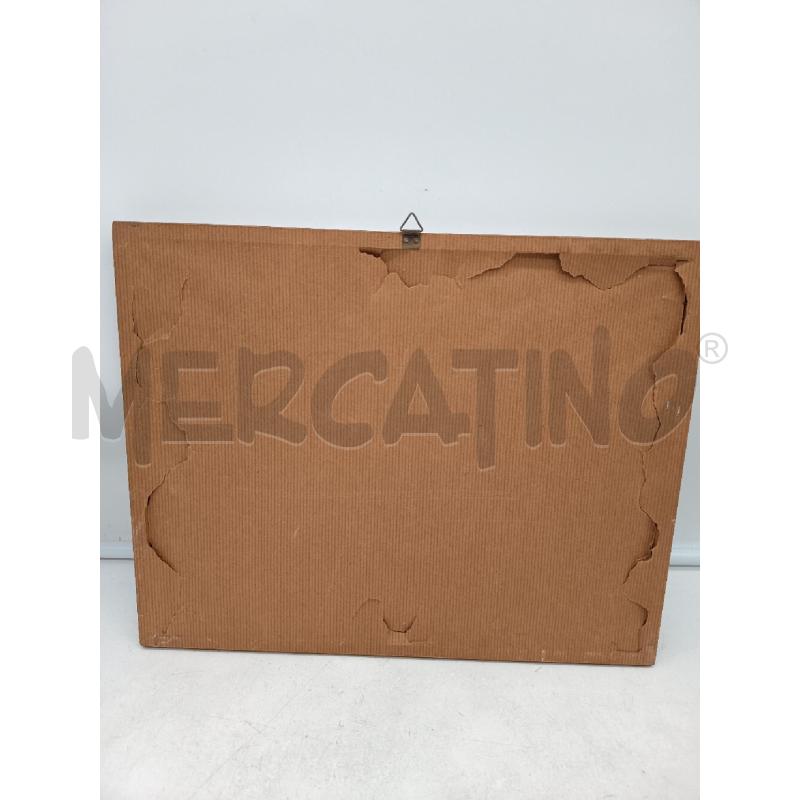 QUADRO TECNICA MISTA FIGURE GEOMETRICHE  | Mercatino dell'Usato Roma porta maggiore 4