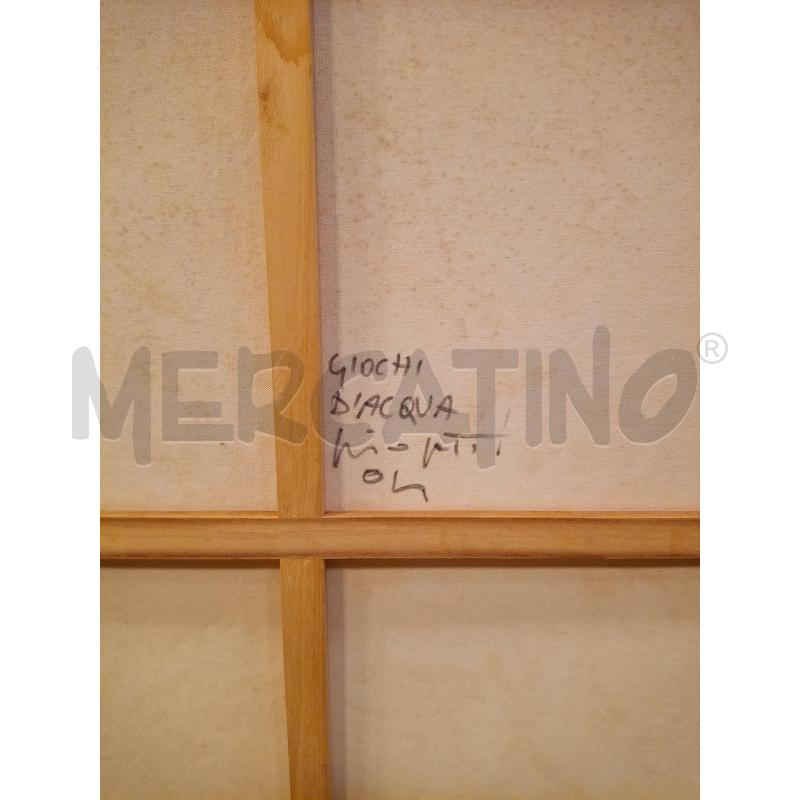 QUADRO TECNICA MISTA GIOCHI  D ACQUA  | Mercatino dell'Usato Roma porta maggiore 4