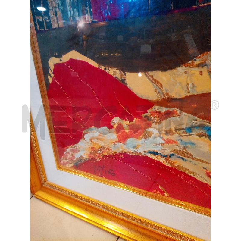 QUADRO TECNICA MISTA ODALISCA E SULTANI  | Mercatino dell'Usato Roma porta maggiore 5