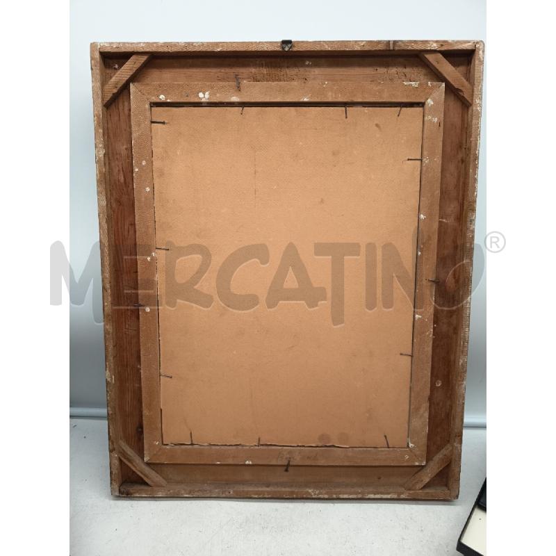 QUADRO TEMPERA SCORCIO MERCATO LACCATA  | Mercatino dell'Usato Roma porta maggiore 5
