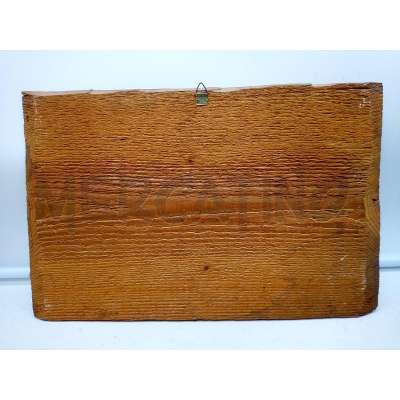 QUADRO TEMPERA SU PANNELLO LIGNEO PROFILO DONNA EPOCA | Mercatino dell'Usato Roma porta maggiore 5