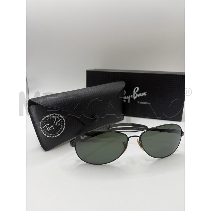 RAYBAN OCCHIALI UOMO NERI LENTE SCURA MOD 8301  | Mercatino dell'Usato Roma porta maggiore 1
