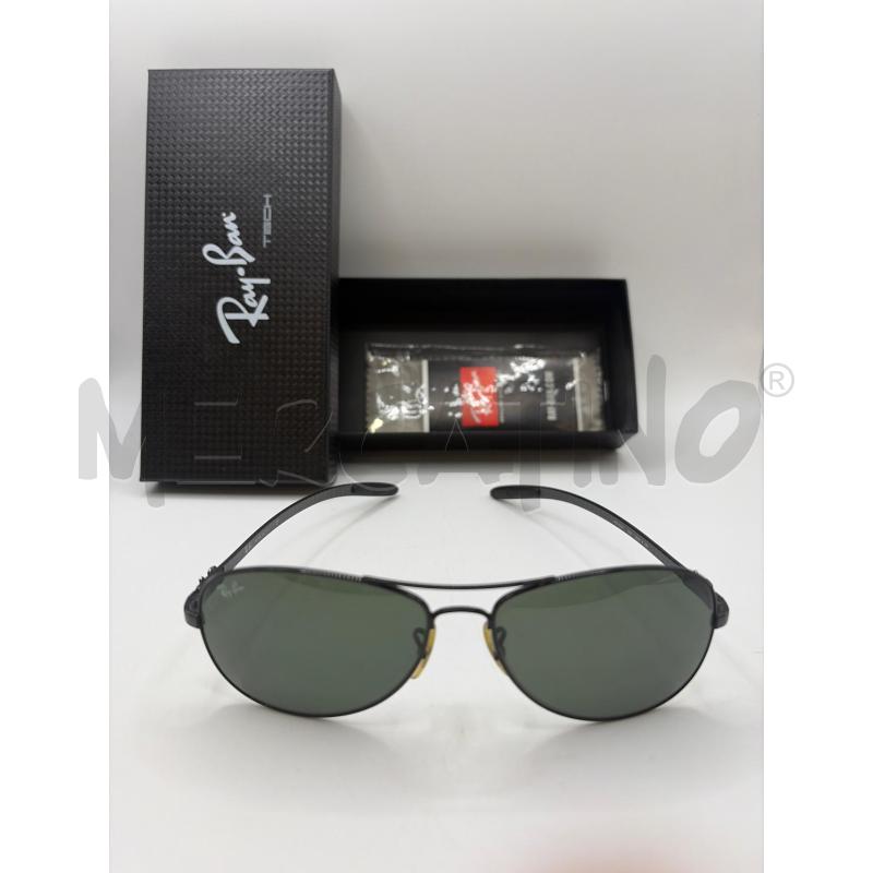 RAYBAN OCCHIALI UOMO NERI LENTE SCURA MOD 8301  | Mercatino dell'Usato Roma porta maggiore 2