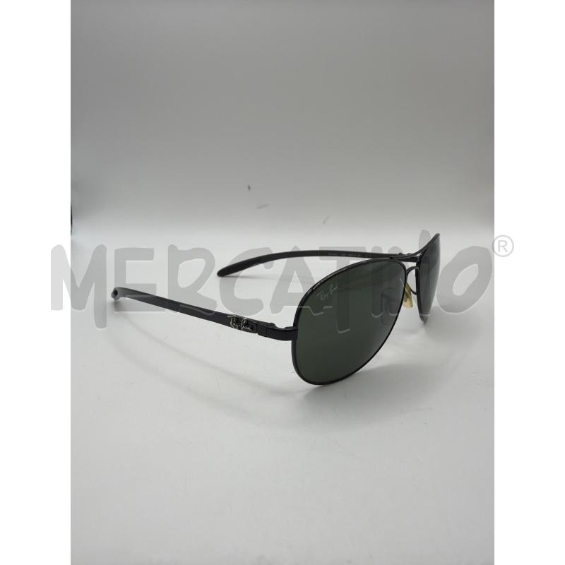 RAYBAN OCCHIALI UOMO NERI LENTE SCURA MOD 8301  | Mercatino dell'Usato Roma porta maggiore 3