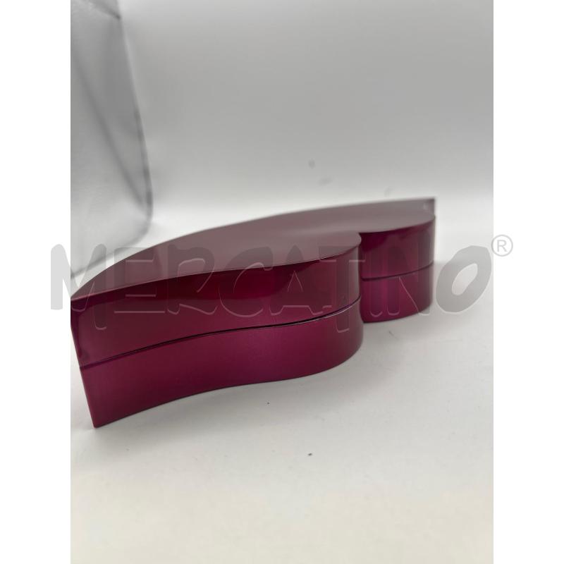 RODOLPHE MENUDIER POCHETTE VIOLA METALLIZZATO LABBRA | Mercatino dell'Usato Roma porta maggiore 5