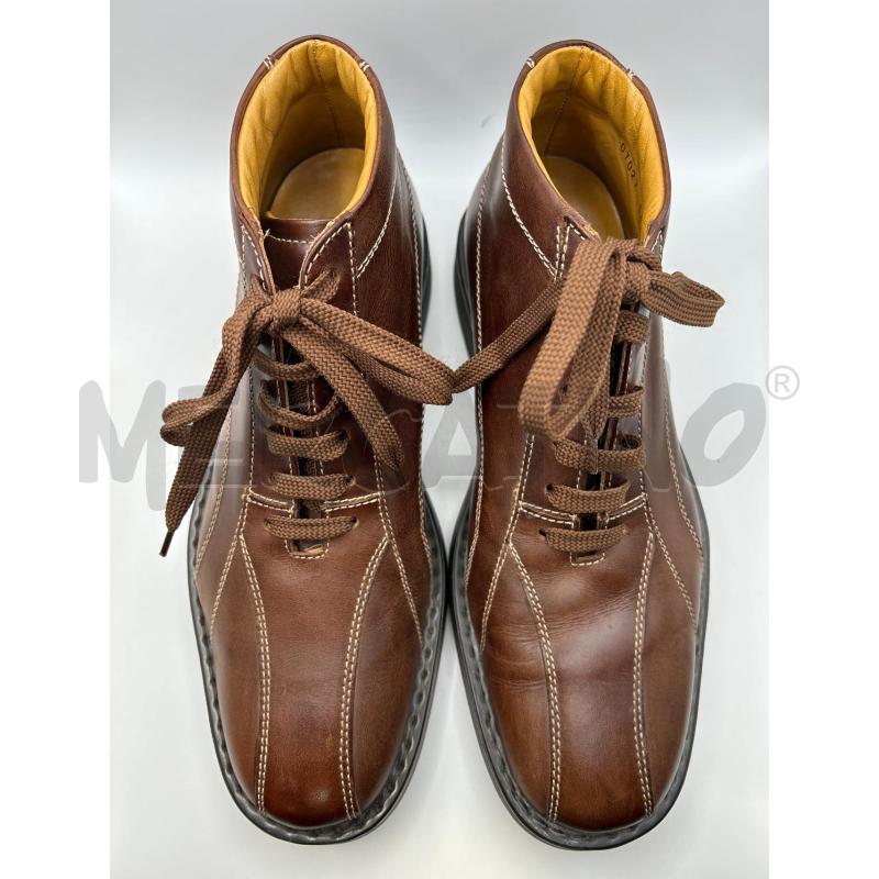 SCARPE BRIAN CRESS UOMO MARRONI PELLE STRINGATE | Mercatino dell'Usato Roma porta maggiore 2