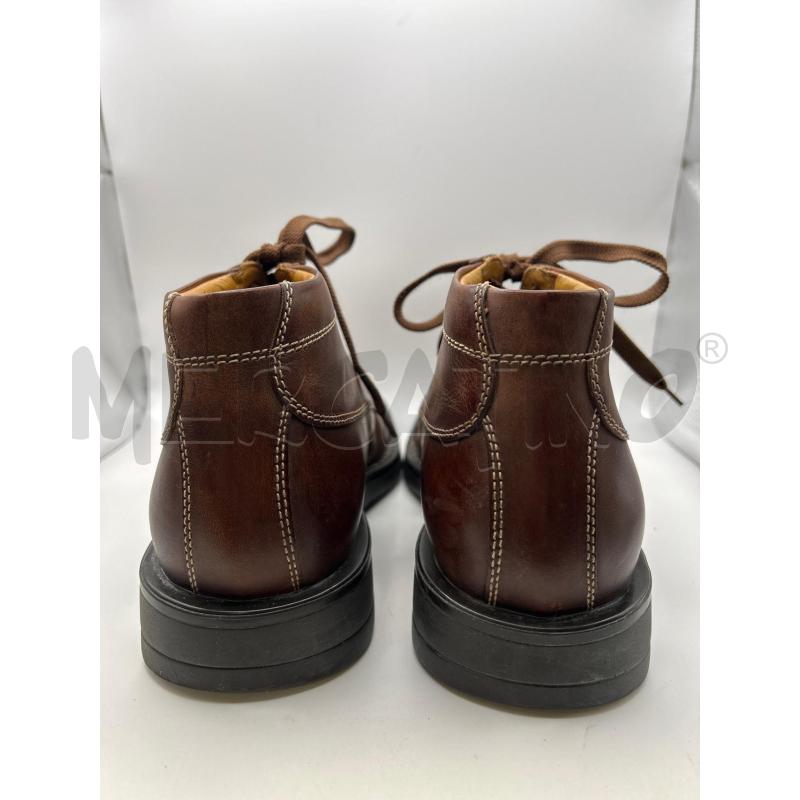 SCARPE BRIAN CRESS UOMO MARRONI PELLE STRINGATE | Mercatino dell'Usato Roma porta maggiore 3