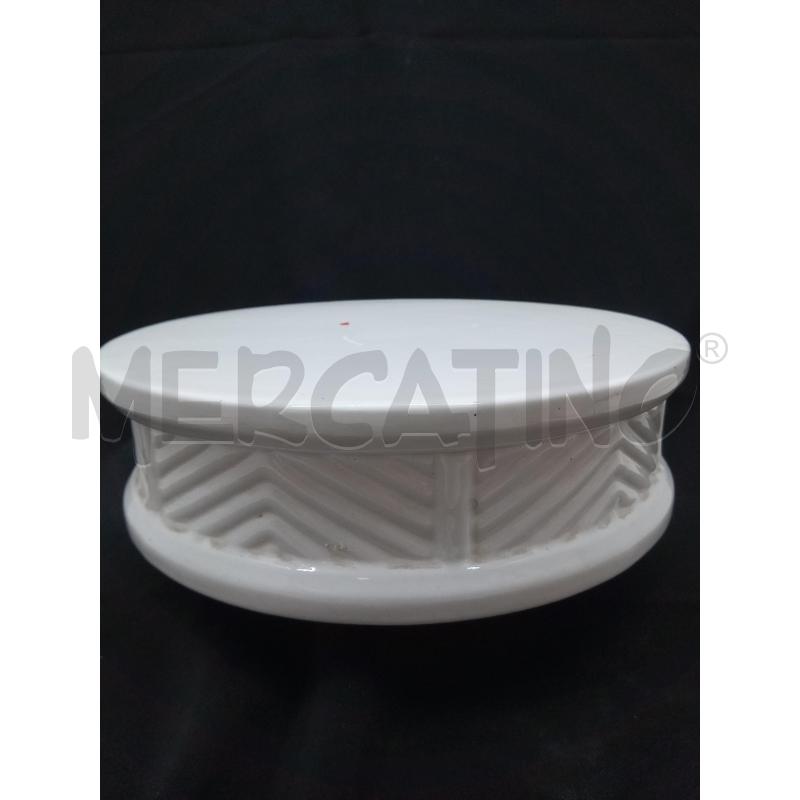 SCATOLA CERAMICA BIANCA TOMMASO BARBI | Mercatino dell'Usato Roma porta maggiore 2