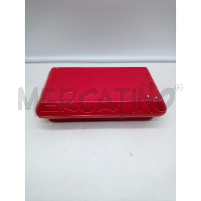 SCATOLA CUOIO ROSSO 3 SCOMPARTI | Mercatino dell'Usato Roma porta maggiore 4