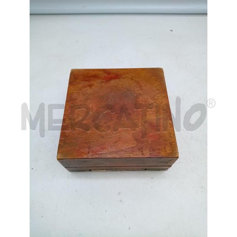 SCATOLA LEGNO COPERCHIO TARTARUGATO | Mercatino dell'Usato Roma porta maggiore 4