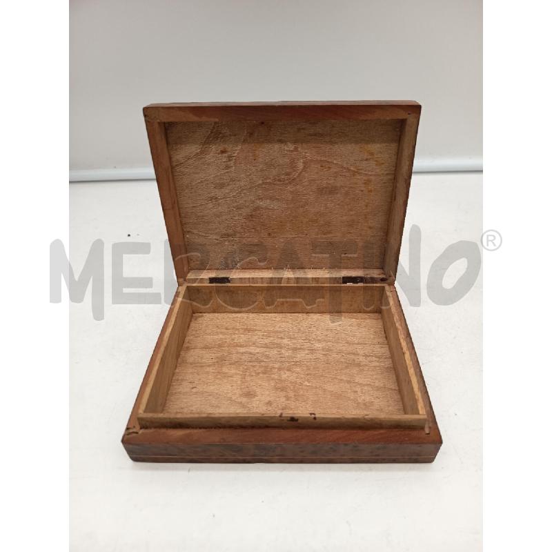 SCATOLA LEGNO INTARSIO FIORIENTINO BALLO POPOLARE  | Mercatino dell'Usato Roma porta maggiore 2