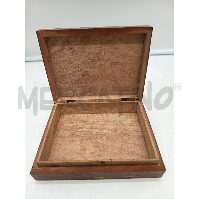 SCATOLA LEGNO INTARSIO FIORIENTINO BALLO POPOLARE  | Mercatino dell'Usato Roma porta maggiore 3