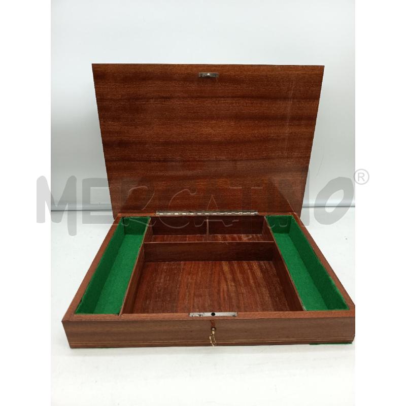 SCATOLA LEGNO INTARSIO FIORI  | Mercatino dell'Usato Roma porta maggiore 4