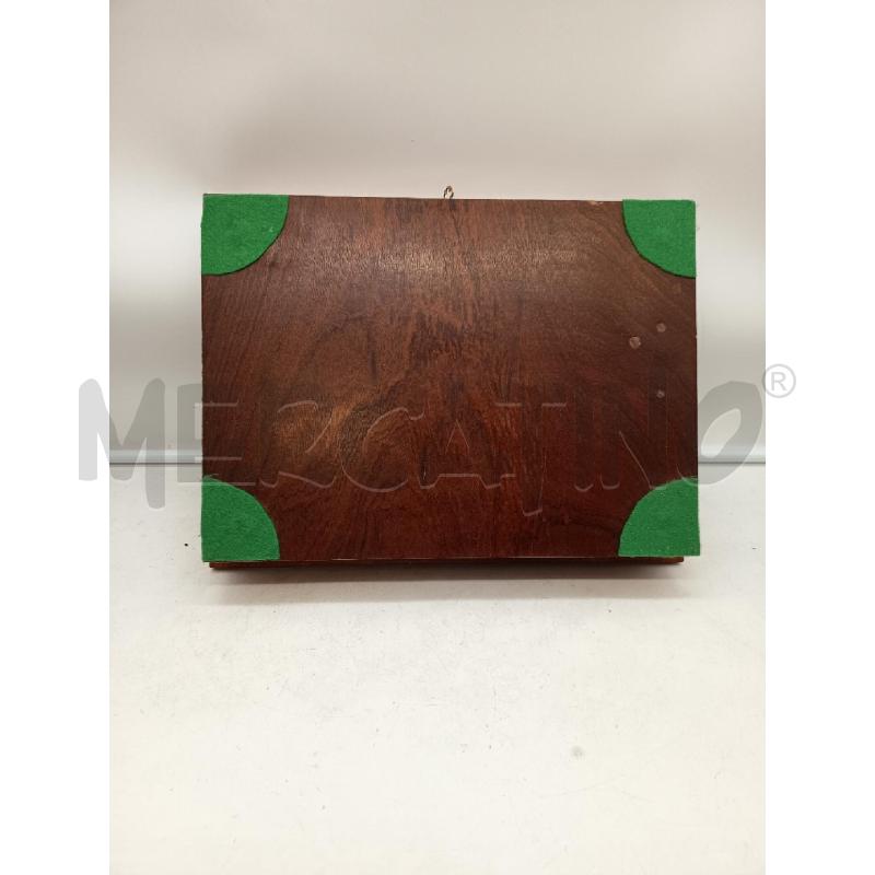 SCATOLA LEGNO INTARSIO FIORI  | Mercatino dell'Usato Roma porta maggiore 5