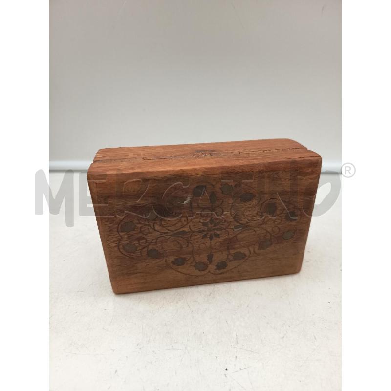 SCATOLA LEGNO INTARSI FLOREALI   | Mercatino dell'Usato Roma porta maggiore 5