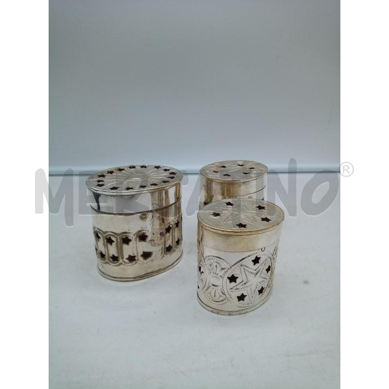 SCATOLA OVALE MULTIPLA SHEFFIELD TRAFORATA | Mercatino dell'Usato Roma porta maggiore 1