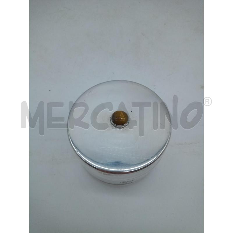 SCATOLA SHEFFIELD TONDA OCCHIO DI TIGRE  | Mercatino dell'Usato Roma porta maggiore 2
