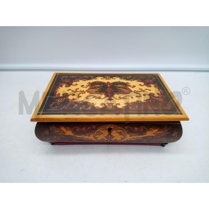 SCATOLA SORRENTINA INTARSI LEGNO CHIARO | Mercatino dell'Usato Roma porta maggiore 1
