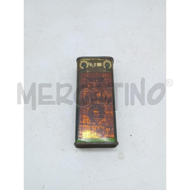 SCATOLINA LATTA POLVERE DA SPARO VINTAGE | Mercatino dell'Usato Roma porta maggiore 2