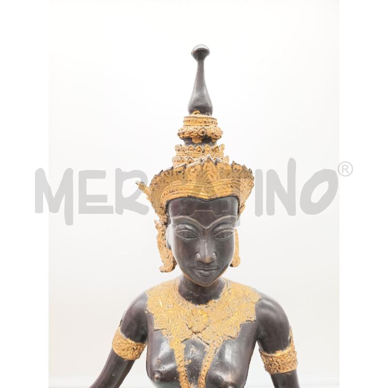 SCULTURA BRONZO DIVINITA THAI | Mercatino dell'Usato Roma porta maggiore 2