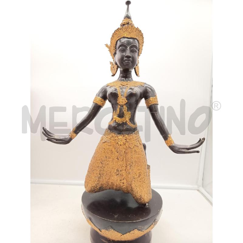 SCULTURA BRONZO DIVINITA THAI | Mercatino dell'Usato Roma porta maggiore 3