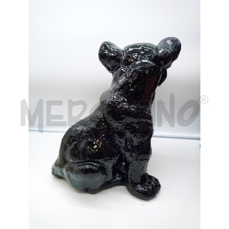 SCULTURA CERAMICA PANTEROTTO | Mercatino dell'Usato Roma porta maggiore 3