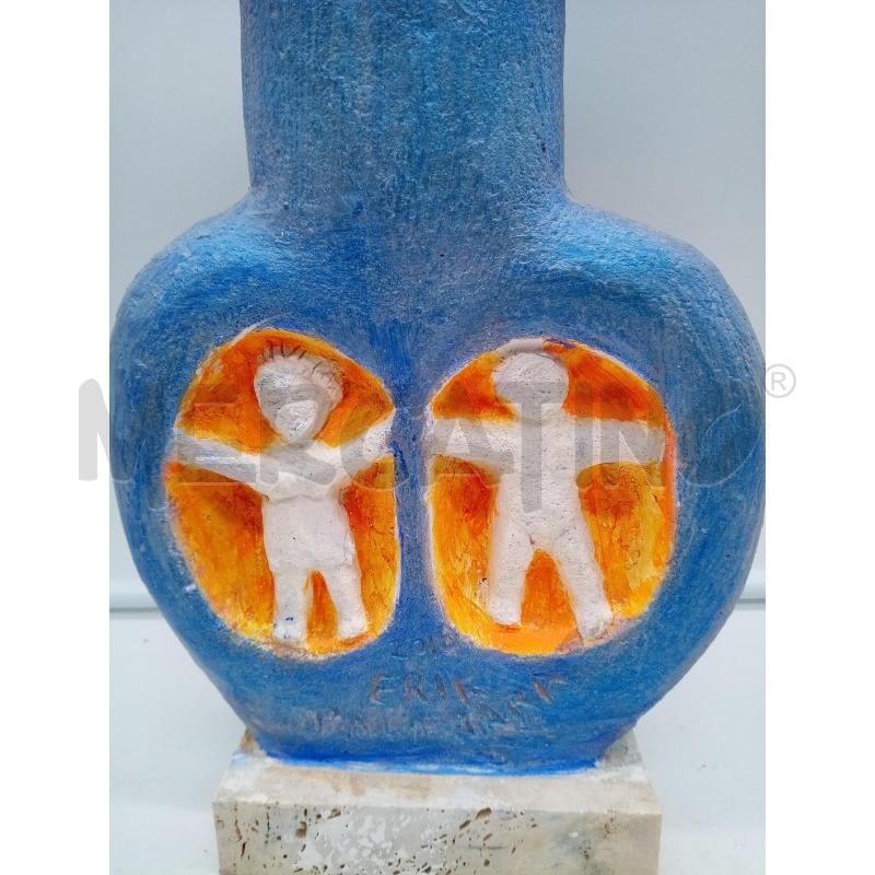 SCULTURA FALLICA CHIAVE DELLA VITA  | Mercatino dell'Usato Roma porta maggiore 4
