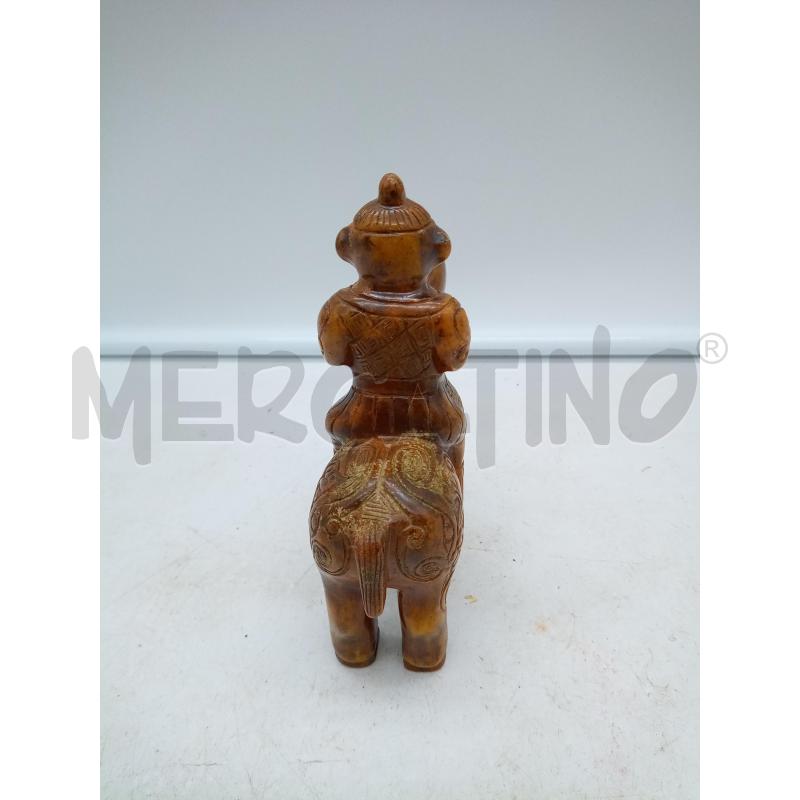 SCULTURA PIETRA CAVALIERE ORIENTALE | Mercatino dell'Usato Roma porta maggiore 3