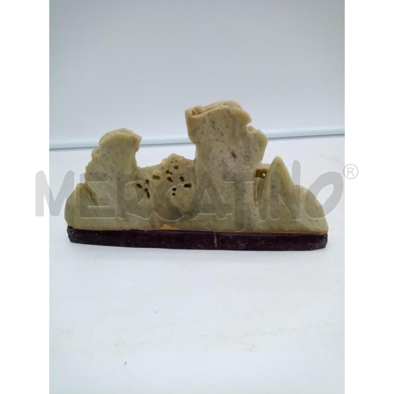 SCULTURA SAPONARIA PAESAGGIO CASE  | Mercatino dell'Usato Roma porta maggiore 3