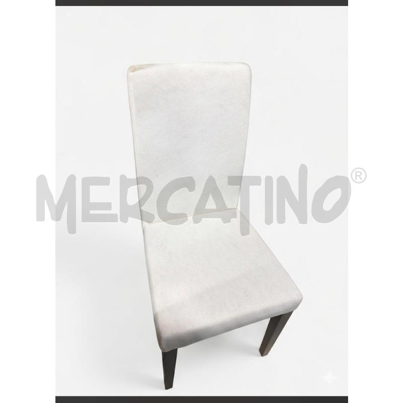 SEDIE PZ.6 SEDUTA BIANCA | Mercatino dell'Usato Roma porta maggiore 1